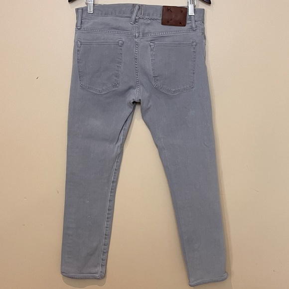 Hiroshi Kato The Needle Skinny Selvedge Jeans - Men's Size 32 X 27 - Gray - Picture 3 of 10